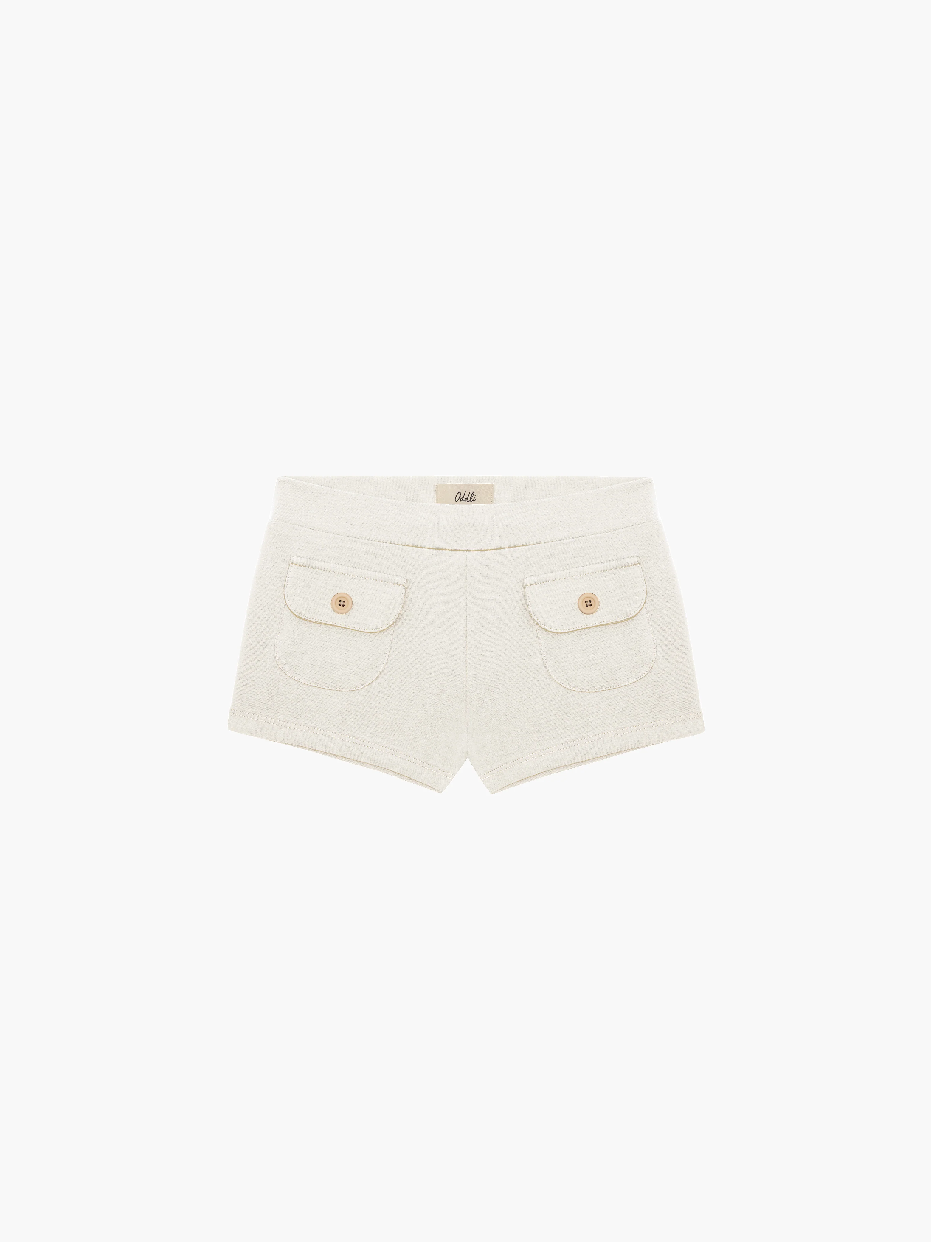 Button Mini Shorts - Image 29