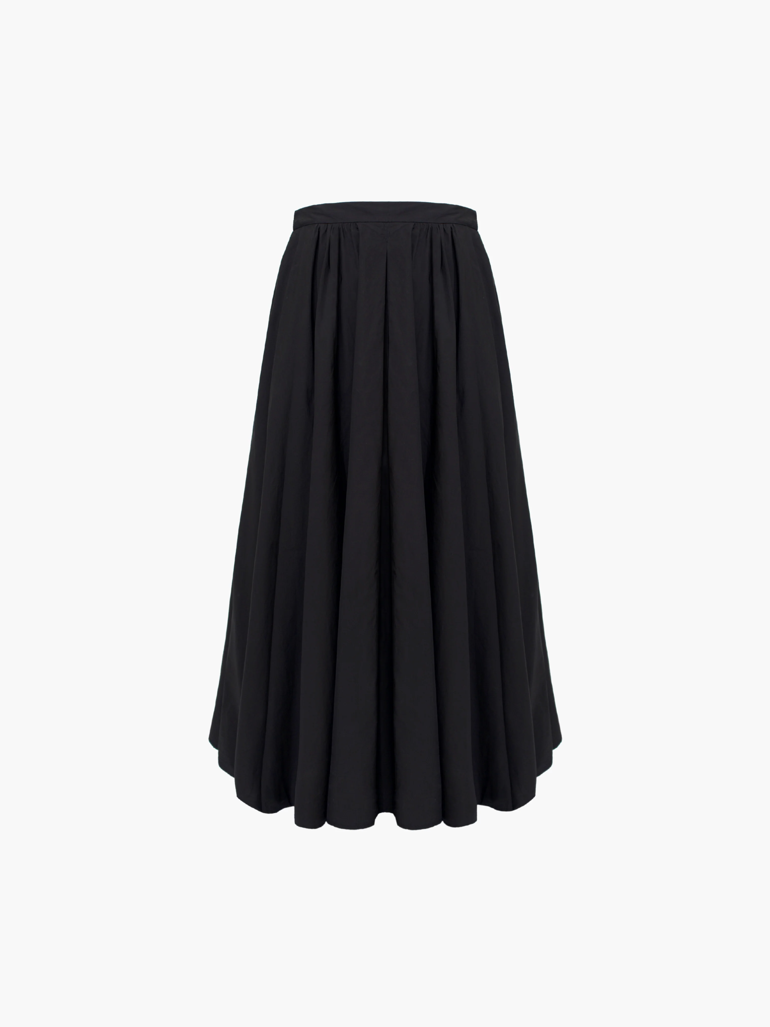 Pleated Poplin Skirt - Image 13