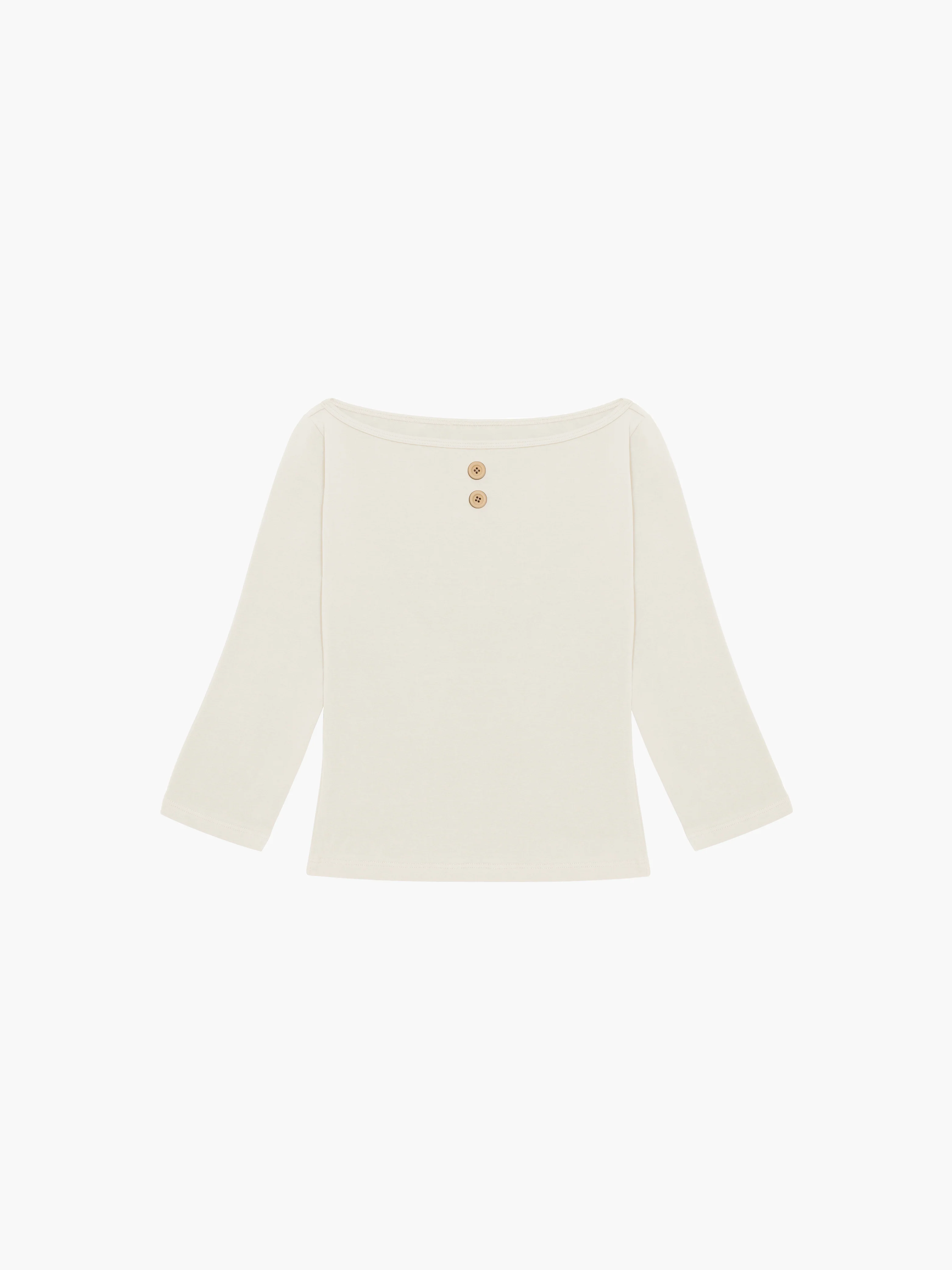 3/4 Sleeve Boat Neck Top - Image 22