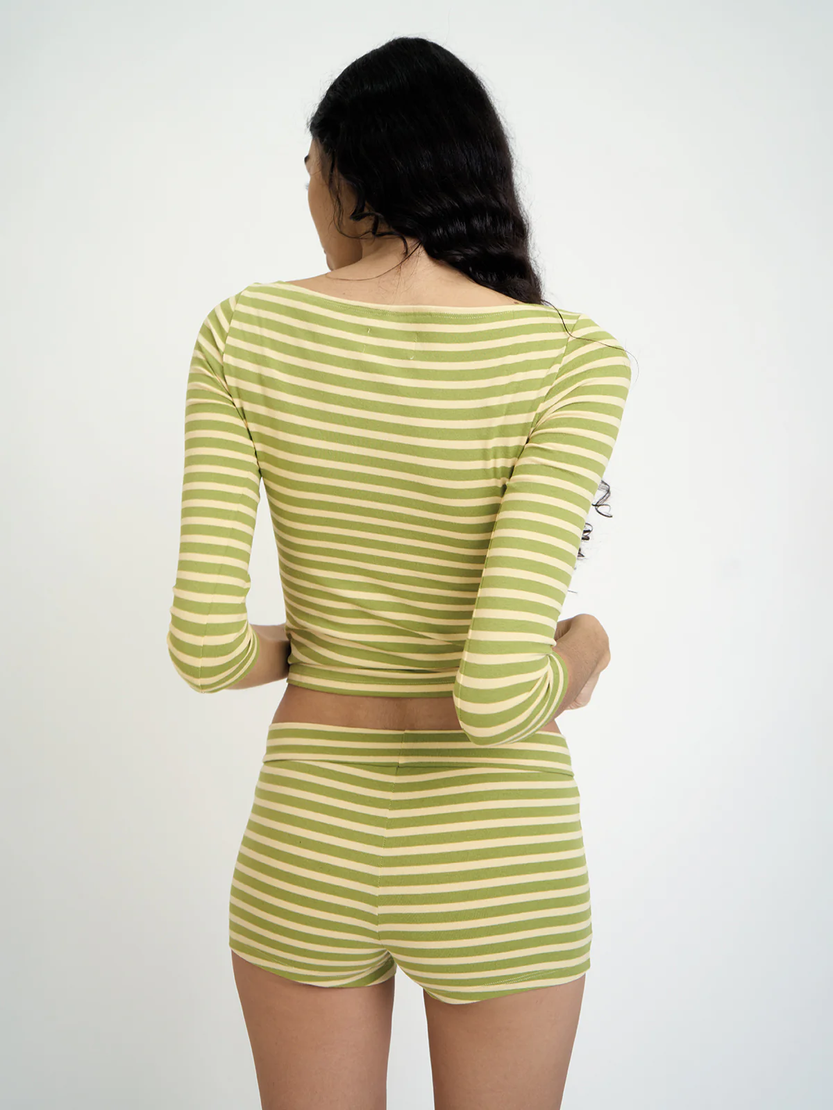 3/4 Sleeve Boat Neck Top - Image 8